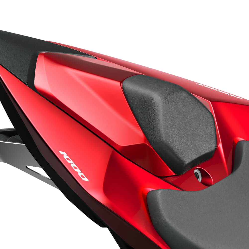 Honda Seat Cowl Red 08F75-MLL-D00ZA | Honda Direct